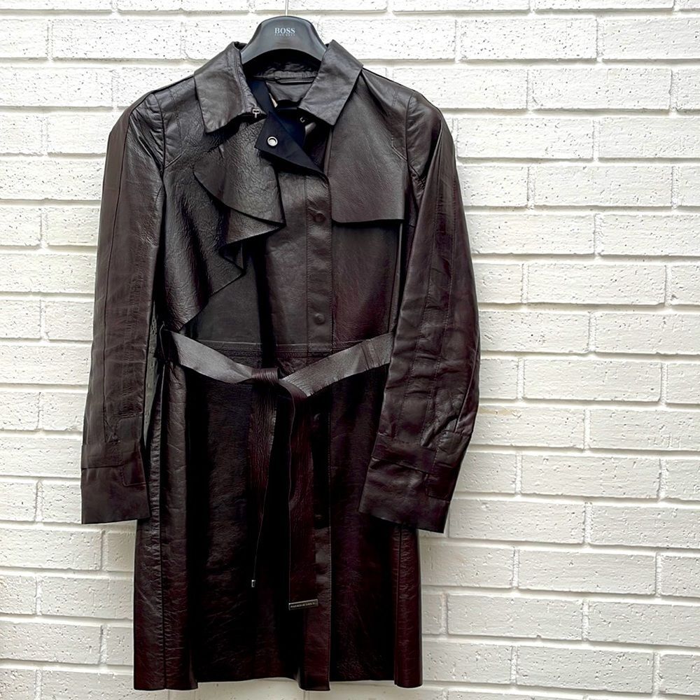 Woman’s Porsche design leather motor jacket